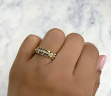 Load image into Gallery viewer, ROCK-STUD DIAMOND BAND RING - MICHAEL K. JEWELERS