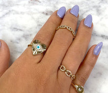 Load image into Gallery viewer, DIAMOND LINK BAND RING