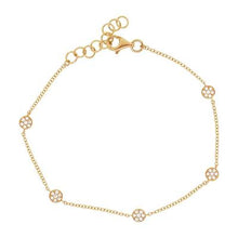 Load image into Gallery viewer, DIAMOND PAVE CIRCLE BRACELET - MICHAEL K. JEWELERS