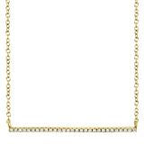 Load image into Gallery viewer, DIAMOND BAR NECKLACE - MICHAEL K. JEWELERS