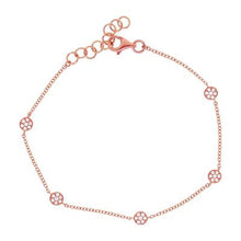 Load image into Gallery viewer, DIAMOND PAVE CIRCLE BRACELET - MICHAEL K. JEWELERS