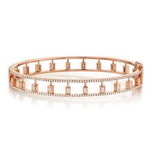 Load image into Gallery viewer, DIAMOND BAGUETTE BANGLE - MICHAEL K. JEWELERS