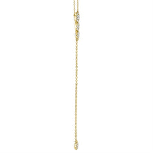 Load image into Gallery viewer, GOLD DIAMOND LARIAT NECKLACE - MICHAEL K. JEWELERS
