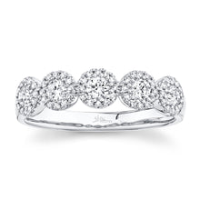 Load image into Gallery viewer, WHITE GOLD DIAMOND BAND - MICHAEL K. JEWELERS