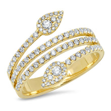 Load image into Gallery viewer, PEAR SHAPED VIPER DIAMOND RING - MICHAEL K. JEWELERS