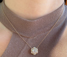 Load image into Gallery viewer, CLUSTER DIAMOND  NECKLACE - MICHAEL K. JEWELERS