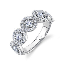 Load image into Gallery viewer, HALO ROUND DIAMOND BAND - MICHAEL K. JEWELERS