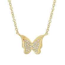 Load image into Gallery viewer, BUTTERFLY DIAMOND NECKLACE - MICHAEL K. JEWELERS
