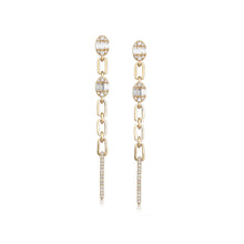 Load image into Gallery viewer, GOLD DIAMOND EARRINGS - MICHAEL K. JEWELERS