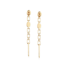 Load image into Gallery viewer, GOLD DIAMOND EARRINGS - MICHAEL K. JEWELERS