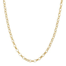 Load image into Gallery viewer, OVAL LINK ROLO CHAIN NECKLACE - MICHAEL K. JEWELERS