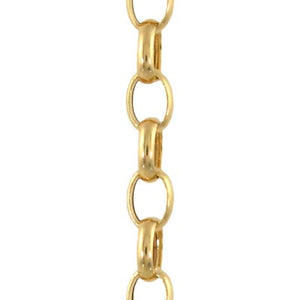 OVAL LINK ROLO CHAIN NECKLACE - MICHAEL K. JEWELERS