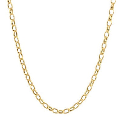 GOLD ROLO CHAIN - MICHAEL K. JEWELERS