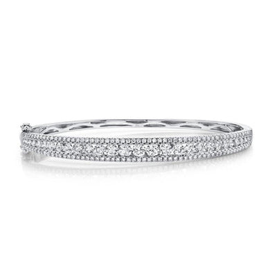 GRADUATED DIAMOND BANGLE