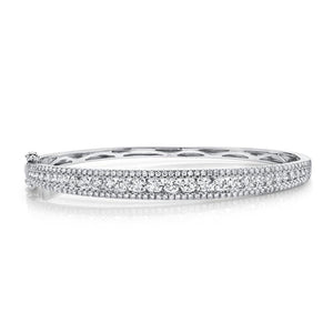 GRADUATED DIAMOND BANGLE