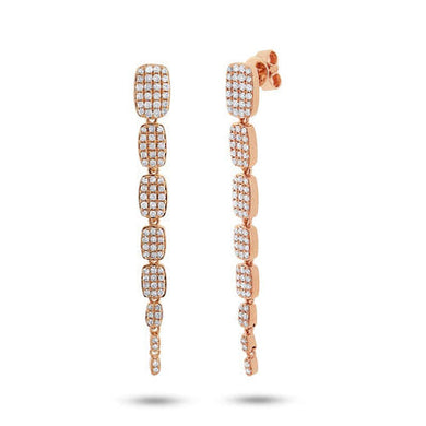 DIAMOND SERPENTINE EARRING