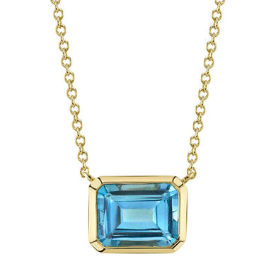 BLUE TOPAZ NECKLACE