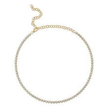 Load image into Gallery viewer, DIAMOND TENNIS NECKLACE - MICHAEL K. JEWELERS