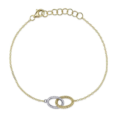 DIMAOND OVAL BRACELET