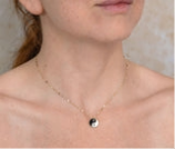 Load image into Gallery viewer, BLACK ONYX &amp; MOTHER OF PEARL YIN &amp; YANG SPARKLE CHAIN NECKLACE - MICHAEL K. JEWELERS
