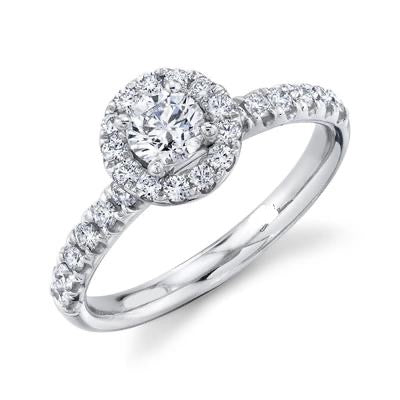 ROUND HAO DIAMOND ENGAGEMENT RING