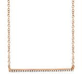 Load image into Gallery viewer, DIAMOND BAR NECKLACE