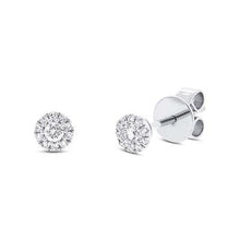Load image into Gallery viewer, DIAMOND STUD EARRING