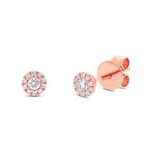 Load image into Gallery viewer, DIAMOND STUD EARRING