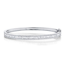 Load image into Gallery viewer, DIAMOND BAGUETTE BANGLE