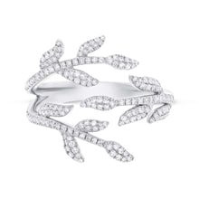 Load image into Gallery viewer, DIAMOND LEAF RING - MICHAEL K. JEWELERS