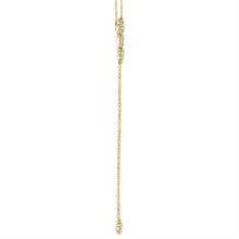 Load image into Gallery viewer, GOLD DIAMOND LARIAT NECKLACE - MICHAEL K. JEWELERS
