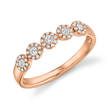 Load image into Gallery viewer, SMALL ROSE GOLD DIAMOND BAND - MICHAEL K. JEWELERS