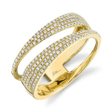 Load image into Gallery viewer, OPEN WRAP DIAMOND PAVE RING - MICHAEL K. JEWELERS