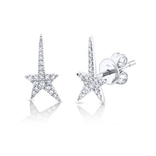 Load image into Gallery viewer, SHOOTING STAR DIAMOND STUD EARRING - MICHAEL K. JEWELERS