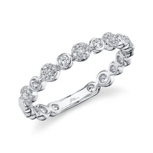 Load image into Gallery viewer, BEZEL AND PRONG SET DIAMOND BAND - MICHAEL K. JEWELERS
